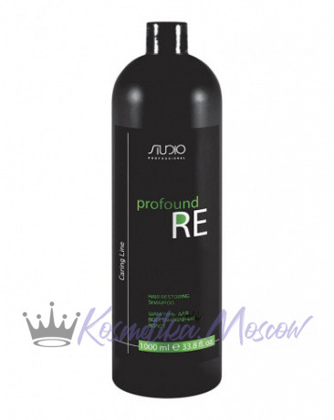 Шампунь для восстановления волос - Kapous Studio Professional Caring Line Shampoo Profound Re 1000 мл