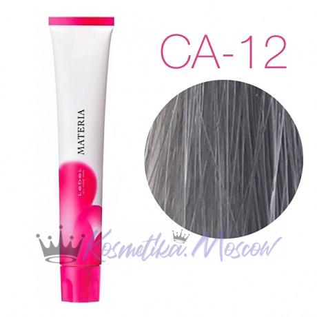 Lebel Materia 3D Ca-12 (супер блондин пепельный кобальт) - Перманентная низкоаммичная краска для волос 80 мл