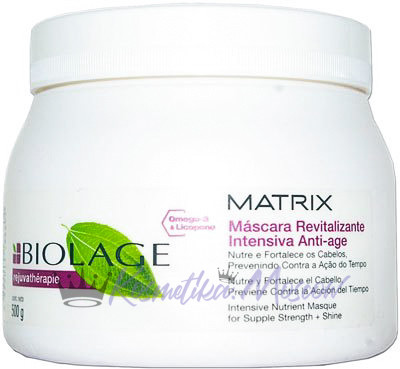 Антивозрастная укрепляющая маска для волос Matrix Biolage Rejuvatherapie Age Rejuvenating Intensive Masque 500 мл