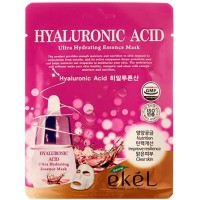 EKEL Тканевая маска для лица с гиалуроновой кислотой Hyaluronic Acid Ultra Hydrating Essence Mask 25