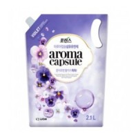 LION Кондиционер для белья с ароматом фиалки AROMA CAPSULE 2.1kg