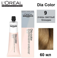 L'Oreal Dia Color 9 очень светлый блондин 60 мл