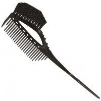 Кисть с расческой для окрашивания Черная YS 0571 - 75 - 640 - 01