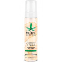 Гель - мусс для душа Hempz Sugarcane &amp; Papaya Herbal Foaming Body Wash 250 мл