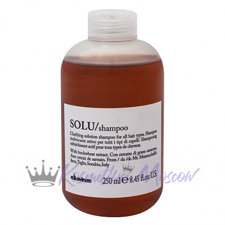 Активно освежающий шампунь для глубокого очищения волос - Davines Solu Refreshing Solution Shampoo 250 мл