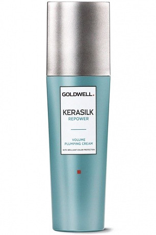 Крем легкий термозащитный с кератином для объема волос - Goldwell Kerasilk Repower Volume Plumping Cream 75 мл