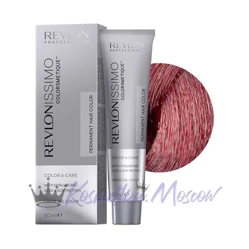 Revlon Professional Крем-краска Revlonissimo Colorsmetique, 55.60 Светло-Коричневый Насыщенно Красный, 60 мл
