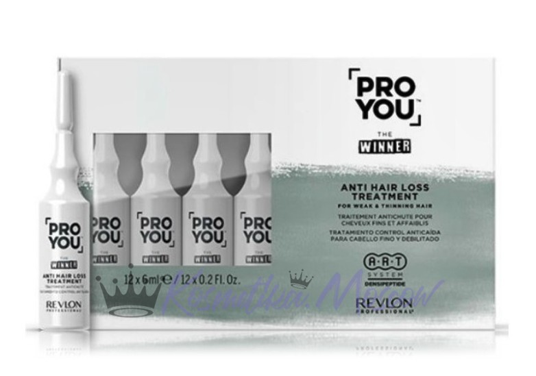 Средство против выпадения волос - Revlon Anti - Hair Loss Treatment 12*6 мл