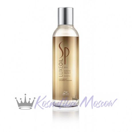 Шампунь для защиты кератина волос - Wella SP Luxe Oil Keratin Protect Shampoo 200 мл