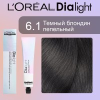 Краска для волос LOREAL DIA Light 6.1 Тёмный блондин пепельный