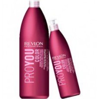 Шампунь для сохранения цвета окрашенных волос - Revlon PROYOU Color Shampoo 1000 мл