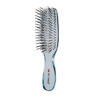 Парикмахерская щетка I LOVE MY HAIR `Русалочка` 1803 синяя матовая S      NEW