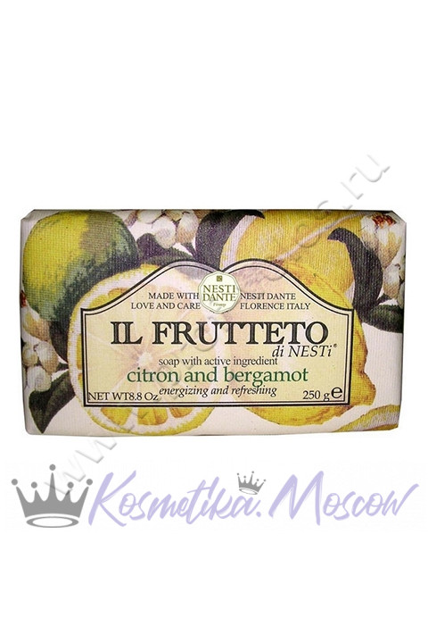 Мыло Nesti Dante Citron & Bergamot Soap (Нести Данте Лимон и Бергамот)