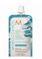 Маска тонирующая для волос AQUAMARINE - Moroccanoil Color Depositing Mask Аквамарин 30 мл