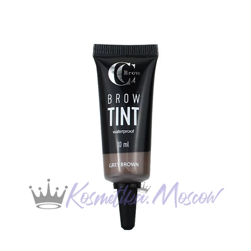 Тинт гелевый водостойкий для бровей, серо - коричневый / CC Brow Tint grey brown