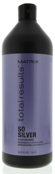 Шампунь для нейтрализации желтизны волос - Matrix Total Results Color Obsessed So Silver Shampoo
