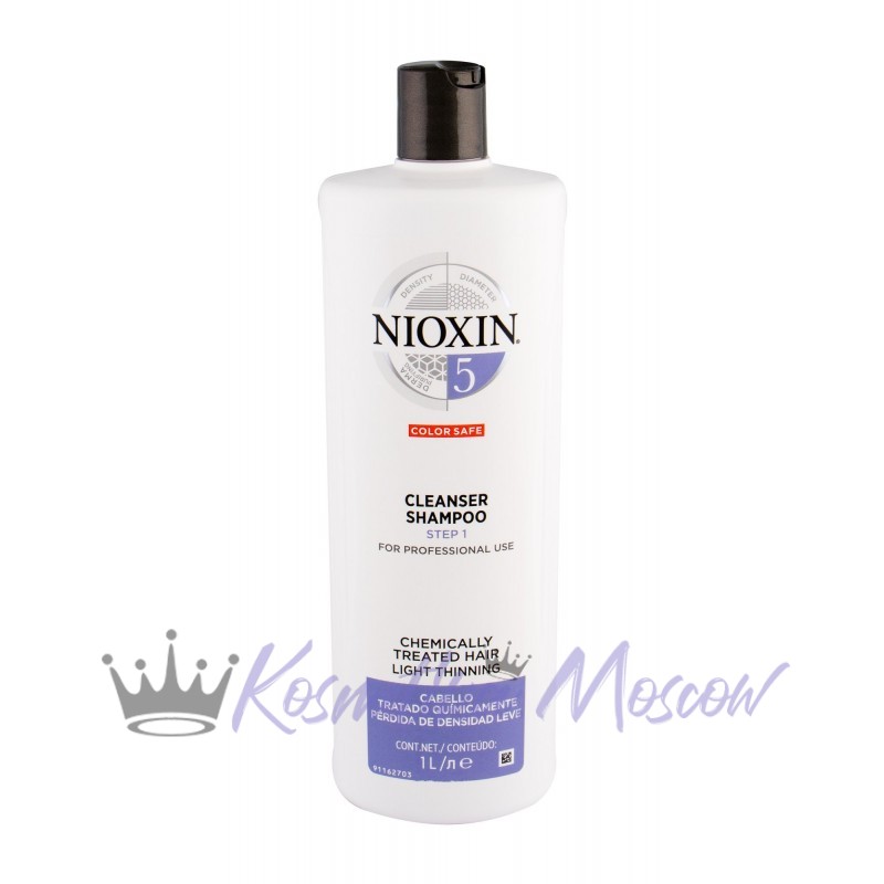 Очищающий шампунь (Система 5) - Nioxin Cleanser System 5 1000 мл
