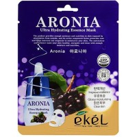 EKEL Тканевая маска для лица с экстрактом аронии Aronia Ultra Hydrating Essence Mask 25 мл