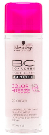 Крем комплексный контроль "Сияние Цвета" - Schwarzkopf BC Color Freeze CC Cream 150 мл