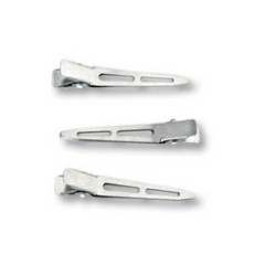 Зажим для волос DEWAL металл, 3 см, 100 шт/уп