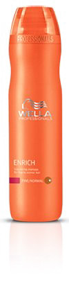 Питательный шампунь для объема нормальных и тонких волос - Wella Professional Enrich Volumizing Shampoo For Fine To Normal Hair 250 мл