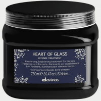 Davines Heart Of Glass Intense Treatment - Интенсивный уход для защиты и сияния блонд 750 мл