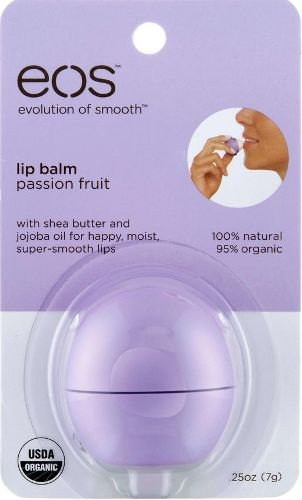 Бальзам для губ Маракуйя (на картонной подложке) - EOS Lip balm Passion Fruit 7 мл
