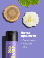 MATRIX Шампунь So Silver Для нейтрализации желтизны 300 мл