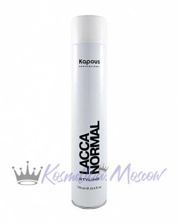 Лак аэрозольный для волос нормальной фиксации - Kapous Professional Lacca Normal 750 мл