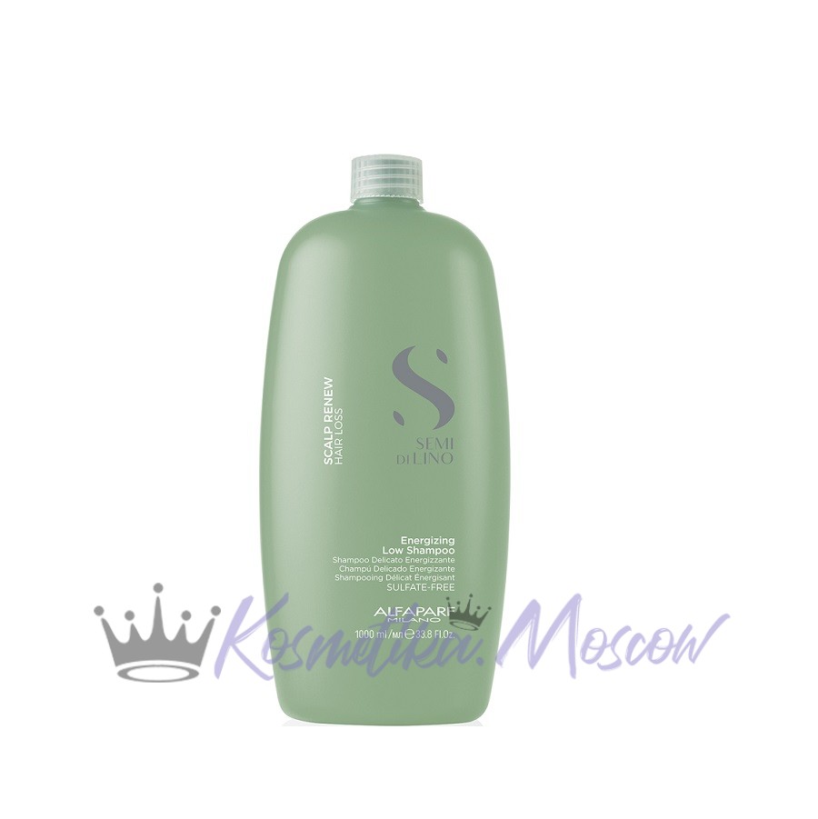 Шампунь энергетический против выпадения волос Alfaparf SDL SCALP ENERGIZING LOW SHAMPOO, 1000 мл