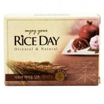 LION Мыло туалетное с экстрактом граната и пиона Riceday Soap (Yu) 100g