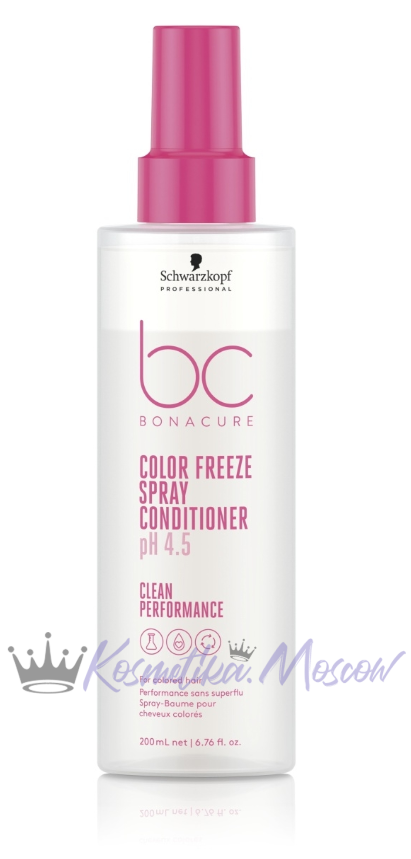 Спрей-кондиционер "Защита цвета" для окрашенных волос - Schwarzkopf Professional BC Bonacure Color Freeze Spray Conditioner 200 мл