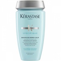 Kerastase СПЕСИФИК Шампунь Дермокалм риш для чувств.кожи головы (сухие волосы)250 мл (бледно бирюзов)