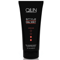 Гель мокрый эффект средней фиксации Ollin wet gel medium 200 мл