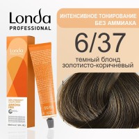 6/37 Тёмный блондин золотисто-коричневый - Londacolor Интенсивное Тонирование 60 мл