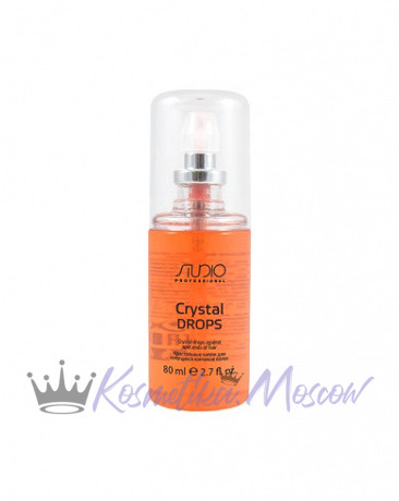 Кристальные капли для секущихся кончиков волос - Kapous Studio Professional Crystal Drops 80 мл