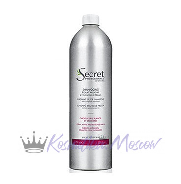 Шампунь с растительными оттеночными пигментами (упаковка Alum) - Kydra Secret Professionnel Radiant Silver Shampoo (Alum Pack) 950 мл