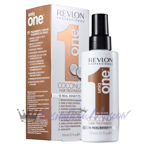 Revlon Uniq One COCONUT Несмываемая Маска - спрей Кокос 150 мл