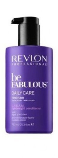 Кондиционер очищающий для тонких волос - Revlon Be Fabulous Daily Care Fine Hair Lightweight Conditioner 750 мл