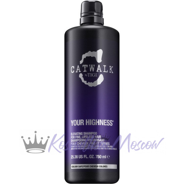 Шампунь для придания объема волосам - Tigi Catwalk Your Highness Shampoo 750 мл