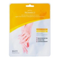 Jigott Увлажняющая маска - перчатки для рук Vita Solution 12 Brightening Hand Care Pack, 2*7мл
