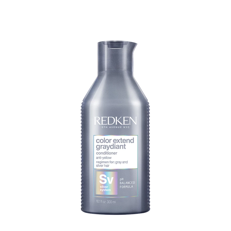 Redken COLOR Extend Graydiant Кондиционер Грэйдиант с серебрянным пигментом для тонирования и укрепления пепельных и ультрахолодных оттенков блонд 300мл 11/25