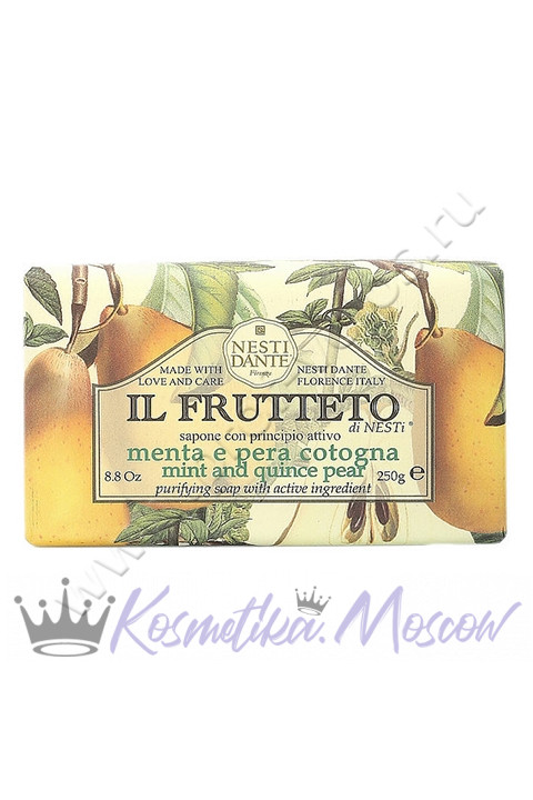 Мыло Nesti Dante Mint & Quince Pear Soap (Нести Данте Мята и Айвовая Груша)