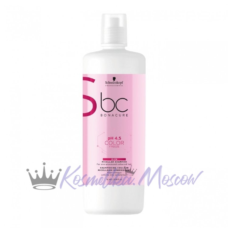 BC Color Freeze Rich Shampoo - Обогащенный шампунь Сияние Цвета от Schwarzkopf Professional 1000 мл