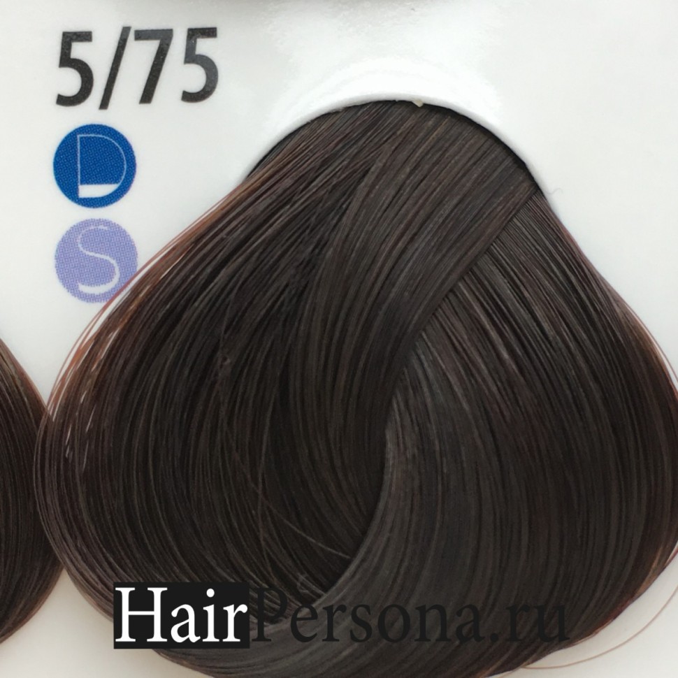 5/75 Крем-краска Sense De Luxe, светлый шатен коричнево-красный