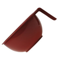 Миска для краски Бордовая с ручкой SIBEL