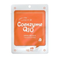 MJCARE Тканевая маска для лица с коэнзимом Q10 ON COENZYME Q10 MASK 22г