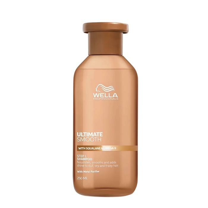 Wella ULTIMATE SMOOTH Шампунь для тусклых, сухих и вьющихся волос, 250 мл