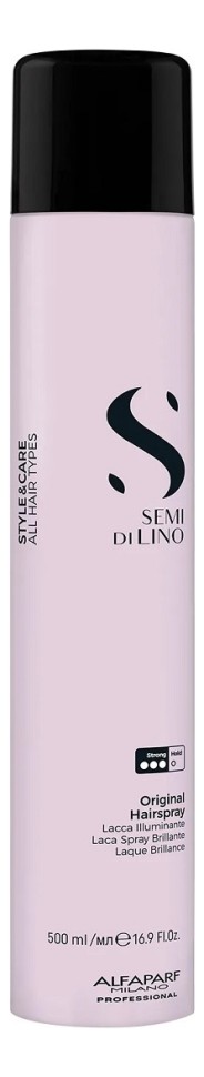 Лак для волос сильной фиксации ORIGINAL HAIRSPRAY SDL STYLE & CARE, 300 мл Alfaparf