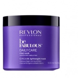 Маска очищающая для тонких волос - Revlon Be Fabulous Daily Care Fine Hair Lightweight Mask 500 мл